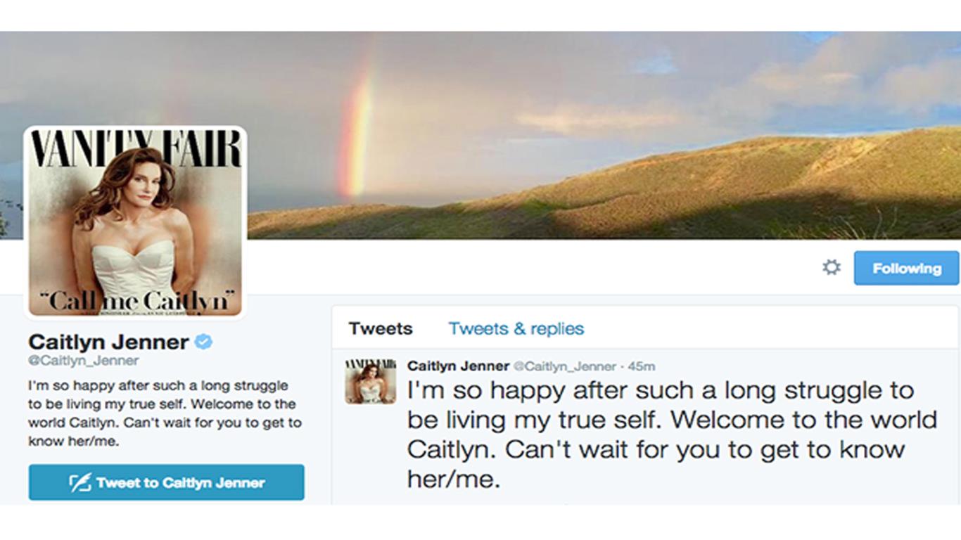Caitlyn Jenner is the fastest Twitter account to reach 1 million followers  